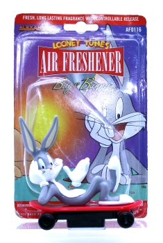 Looney Tunes Air Freshener: Bugs Bunny auf Skateboard (mit Lufterfrischer Funktion)